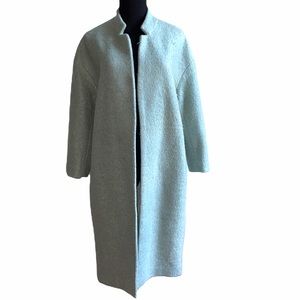 H&M light blue coat